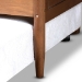 Baxton Studio Alya Classic Traditional Farmhouse Walnut Brown Finished Wood Twin Size Daybed with Roll-Out Trundle Bed - BSOMG0016-1-Walnut-Daybed with Trundle