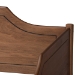 Baxton Studio Alya Classic Traditional Farmhouse Walnut Brown Finished Wood Twin Size Daybed - BSOMG0016-1-Walnut-Daybed