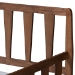Baxton Studio Midori Modern and Contemporary Transitional Walnut Brown Finished Wood Twin Size Daybed with Roll-Out Trundle Bed - BSOMG0046-1-Walnut-Daybed with Trundle