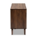 Baxton Studio Naoki Modern and Contemporary Two-Tone Grey and Walnut Finished Wood 6-Drawer Bedroom Dresser - BSOLV15COD15231-Columbia/Dark Grey-6DW-Dresser