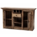 Baxton Studio Albert Modern and Contemporary Farmhouse Rustic Finished Wood 2-Door Dining Room Sideboard Buffet - BSOBH-001-Yosemile Oak-Buffet