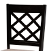 Baxton Studio Verner Modern and Contemporary Sand Fabric Upholstered Dark Brown Finished 2-Piece Wood Dining Chair Set - BSORH330C-Sand/Dark Brown-DC-2PK