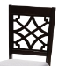 Baxton Studio Mya Modern and Contemporary Grey Fabric Upholstered and Dark Brown Finished Wood 5-Piece Dining Set - BSOMya-Grey/Dark Brown-5PC Dining Set
