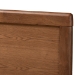 Baxton Studio Tamsin Modern Transitional Ash Walnut Brown Finished Wood Full Size 4-Drawer Platform Storage Bed with Built-In Shelves - BSOTamsin-Ash Walnut-Full