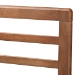 Baxton Studio Milana Modern Transitional Ash Walnut Brown Finished Wood 4-Drawer Full Size Platform Storage Bed - BSOMilana-Ash Walnut-Full