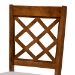 Baxton Studio Dayna Modern and Contemporary Grey Fabric Upholstered and Walnut Brown Finished Wood 5-Piece Dining Set - BSODayna-Grey/Walnut-5PC Dining Set