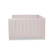 Baxton Studio Oksana Modern Contemporary Glam and Luxe Light Pink Velvet Fabric Upholstered and Gold Finished Full Size Daybed - BSOCF0344-Light Pink Daybed-Full