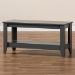 Baxton Studio Elada Modern and Contemporary Grey Finished Wood Coffee Table - BSOCT8000-Grey-CT