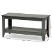 Baxton Studio Elada Modern and Contemporary Grey Finished Wood Coffee Table - BSOCT8000-Grey-CT