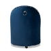 Baxton Studio Bethel Glam and Luxe Navy Blue Velvet Fabric Upholstered Rolling Accent Chair - BSOWS-52226-Navy Blue Velvet-CC