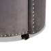 Baxton Studio Bethel Glam and Luxe Grey Velvet Fabric Upholstered Rolling Accent Chair - BSOWS-52226-Grey Velvet-CC