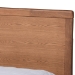Baxton Studio Aras Modern and Contemporary Transitional Ash Walnut Brown Finished Wood Full Size 3-Drawer Platform Storage Bed - BSOAras-Ash Walnut-Full