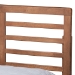 Baxton Studio Piera Modern and Contemporary Transitional Ash Walnut Brown Finished Wood Full Size 3-Drawer Platform Storage Bed - BSOPiera-Ash Walnut-Full