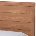 Baxton Studio Lisa Modern and Contemporary Transitional Ash Walnut Brown Finished Wood Full Size 3-Drawer Platform Storage Bed - BSOLisa-Ash Walnut-Full