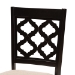 Baxton Studio Ramiro Modern and Contemporary Sand Fabric Upholstered and Dark Brown Finished Wood 7-Piece Dining Set - BSORH336C-Sand/Dark Brown-7PC Dining Set