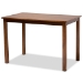 Baxton Studio Ramiro Modern and Contemporary Grey Fabric Upholstered and Walnut Brown Finished Wood 5-Piece Dining Set - BSORH336C-Grey/Walnut-5PC Dining Set