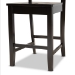 Baxton Studio Nicolette Modern and Contemporary Transitional Dark Brown Finished Wood 5-Piece Pub Set - BSORH340P-Dark Brown-5PC Pub Set