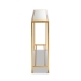 Baxton Studio Alessa Modern and Contemporary Glam Gold Finished Metal and Mirrored Glass Console Table - BSOJY20A254-Gold-Console