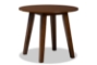 Baxton Studio Anesa Modern and Contemporary Transitional Walnut Brown Finished Wood 5-Piece Dining Set - BSOAnesa-Walnut-5PC Dining Set