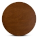 Baxton Studio Anesa Modern and Contemporary Transitional Walnut Brown Finished Wood 5-Piece Dining Set - BSOAnesa-Walnut-5PC Dining Set