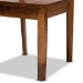 Baxton Studio Fenton Modern and Contemporary Transitional Walnut Brown Finished Wood 2-Piece Dining Chair Set - BSORH338C-Walnut Wood Scoop Seat-DC-2PK