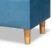 Baxton Studio Elias Modern and Contemporary Sky Blue Velvet Fabric Upholstered and Oak Brown Finished Wood Storage Ottoman - BSOJY20A250-Sky Blue Velvet-Otto