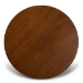 Baxton Studio Wanda Modern and Contemporary Transitional Walnut Brown Finished Wood 5-Piece Dining Set - BSOWanda-Walnut-5PC Dining Set