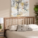 Baxton Studio Valin Modern and Contemporary Ash Walnut Finished Wood King Size Headboard - BSOMG9730-Ash Walnut-HB-King