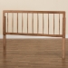 Baxton Studio Valin Modern and Contemporary Ash Walnut Finished Wood King Size Headboard - BSOMG9730-Ash Walnut-HB-King