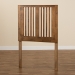Baxton Studio Harena Modern and Contemporary Transitional Ash Walnut Finished Wood Twin Size Headboard - BSOMG9751-Ash Walnut-HB-Twin