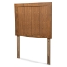 Baxton Studio Patwin Modern and Contemporary Transitional Ash Walnut Finished Wood Twin Size Headboard