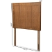 Baxton Studio Patwin Modern and Contemporary Transitional Ash Walnut Finished Wood Twin Size Headboard - BSOMG9752-Ash Walnut-HB-Twin