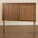 Baxton Studio Patwin Modern and Contemporary Transitional Ash Walnut Finished Wood King Size Headboard - BSOMG9752-Ash Walnut-HB-King