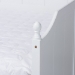 Baxton Studio Millie Cottage Farmhouse White Finished Wood Full Size Daybed with Twin Size Trundle - BSOMG0010-White-Daybed-Full