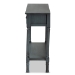 Baxton Studio Garvey French Provincial Grey Finished Wood 3-Drawer Entryway Console Table - BSOJY20A373-Grey-Console