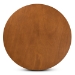 Baxton Studio Brava Modern and Contemporary Walnut Brown Finished Wood 5-Piece Dining Set - BSOBrava-Walnut-5PC Dining Set