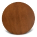 Baxton Studio Kaila Modern and Contemporary Walnut Brown Finished Wood 5-Piece Dining Set - BSOKaila-Walnut-5PC Dining Set