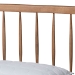 Baxton Studio Toru Mid-Century Modern Ash Walnut Finished Wood Queen Size Platform Bed - BSOToru-Ash Walnut-Queen