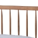 Baxton Studio Sora Mid-Century Modern Ash Walnut Finished Wood Full Size Platform Bed - BSOSora-Ash Walnut-Full