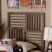 Baxton Studio Adler Modern and Contemporary Transitional Ash Walnut Finished Wood Twin Size Headboard - BSOMG9747-Ash Walnut-HB-Twin