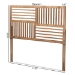 Baxton Studio Adler Modern and Contemporary Transitional Ash Walnut Finished Wood King Size Headboard - BSOMG9747-Ash Walnut-HB-King