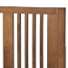 Baxton Studio Kioshi Mid-Century Modern Transitional Ash Walnut Finished Wood Twin Size Platform Bed - BSOKioshi-Ash Walnut-Twin
