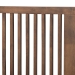 Baxton Studio Kioshi Mid-Century Modern Transitional Ash Walnut Finished Wood Full Size Platform Bed - BSOKioshi-Ash Walnut-Full