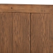 Baxton Studio Nicola Mid-Century Modern Transitional Ash Walnut Finished Wood Twin Size Platform Bed - BSONicola-Ash Walnut-Twin