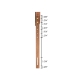 Baxton Studio Nicola Mid-Century Modern Transitional Ash Walnut Finished Wood King Size Platform Bed - BSONicola-Ash Walnut-King