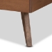 Baxton Studio Lissette Mid-Century Modern Ash Walnut Finished Wood Twin Size Platform Bed Frame - BSOMG9704-Ash Walnut-Bed Frame-Twin