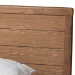 Baxton Studio Lisa Modern and Contemporary Transitional Ash Walnut Brown Finished Wood King Size 3-Drawer Platform Storage Bed - BSOLisa-Ash Walnut-King