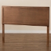 Baxton Studio Alan Modern and Contemporary Transitional Ash Walnut Finished Wood Queen Size Headboard - BSOMG9726-Ash Walnut-HB-Queen