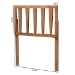 Baxton Studio Duncan Modern and Contemporary Ash Walnut Finished Wood Twin Size Headboard - BSOMG9728-Ash Walnut-HB-Twin