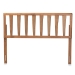 Baxton Studio Duncan Modern and Contemporary Ash Walnut Finished Wood Full Size Headboard - BSOMG9728-Ash Walnut-HB-Full